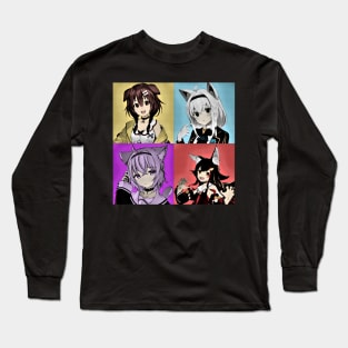 Hololive Gamers Pop Art Long Sleeve T-Shirt